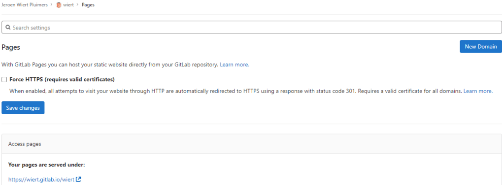 Success: published at https://wiert.gitlab.io/wiert/